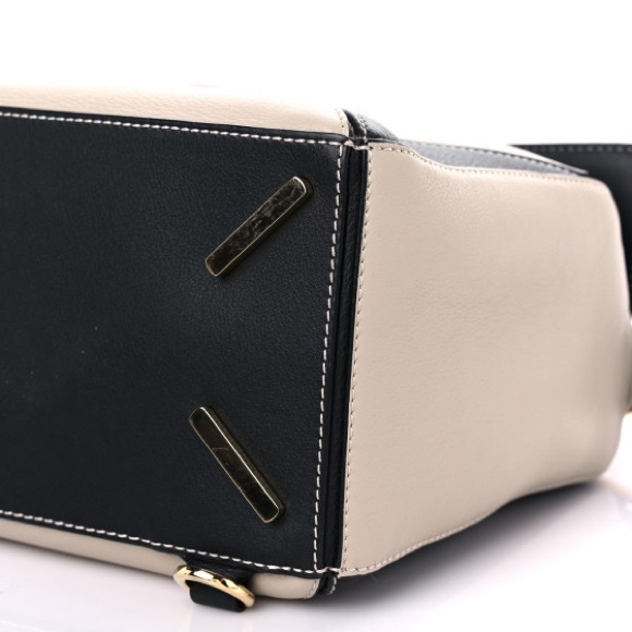 EUC LOEWE Medium Original Puzzle in Rare, HTF Black, Amber & Light Oat w/ Feet! - Picture 7 of 16